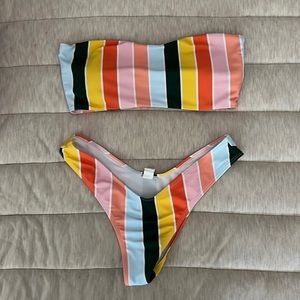 Striped Bikini